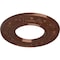 Ekena Millwork Daniela Ceiling Medallion (Fits Canopies up to 3 7/8"), 8"OD x 3 7/8"ID x 1/2"P, Copper Penny CM08DNCPS - alternate 3